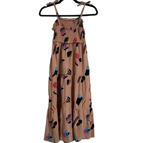 NWT Target Pride Kids' Sleeveless Abstract Rainbow A-Line Dress - Pink M - Picture 5 of 6